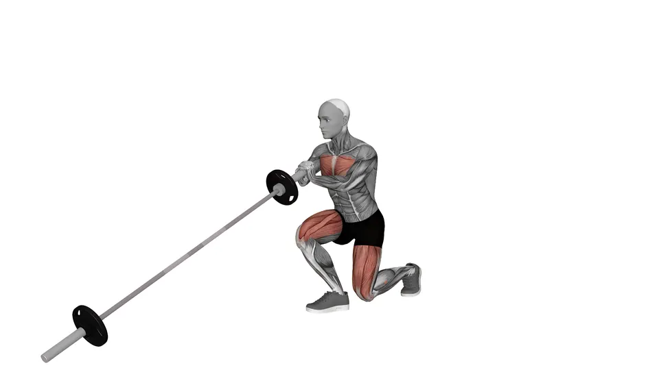 Landmine Lunge to Press