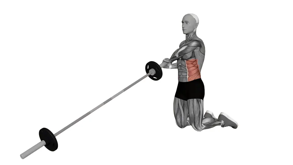 Tall Kneeling Landmine Rotation