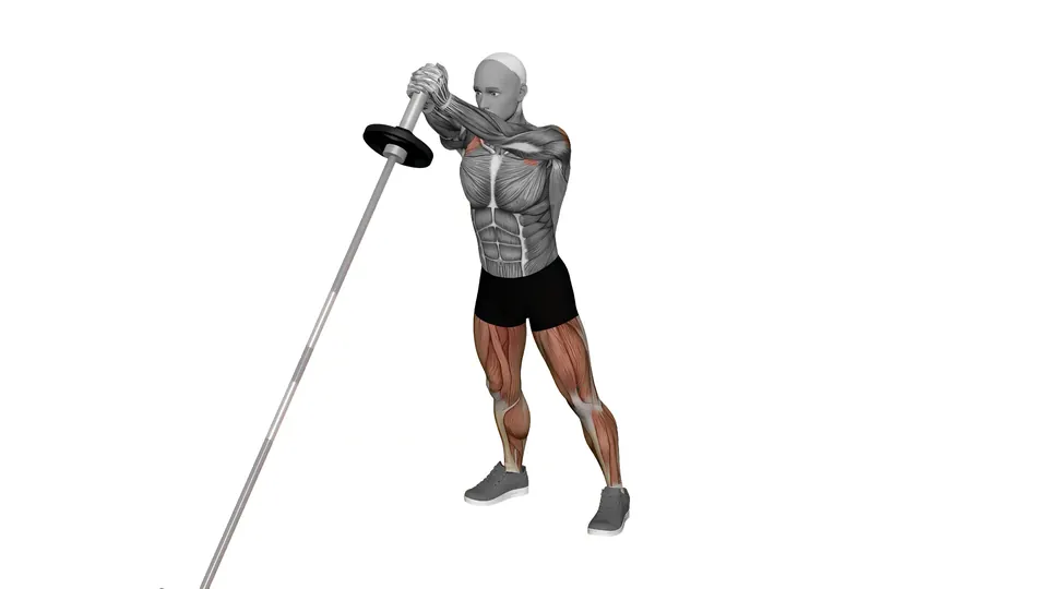 Landmine Squat to Press
