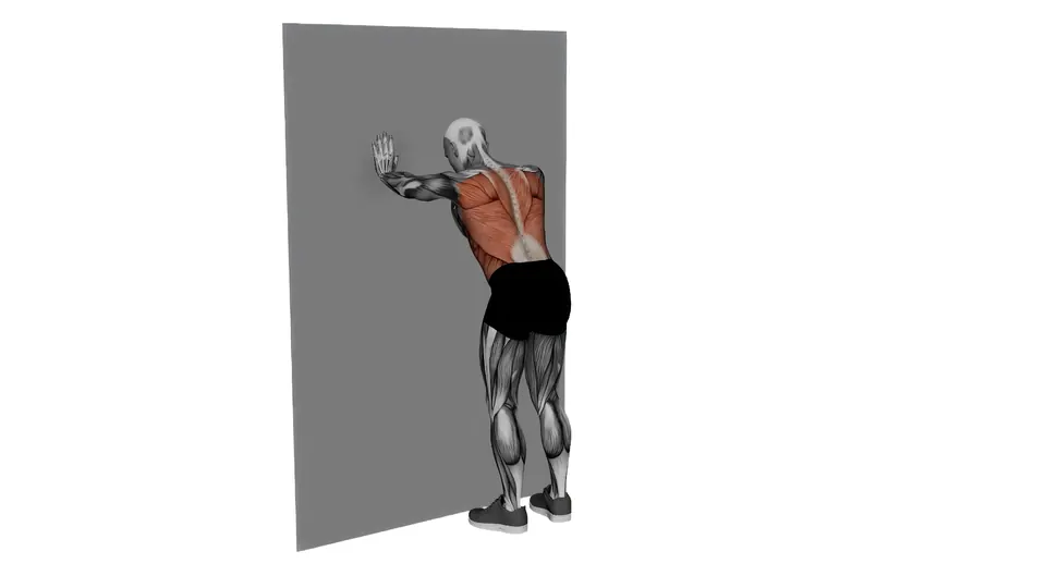 Wall Lat Stretch
