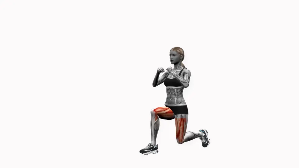 Reverse Lunge with Knee Drive