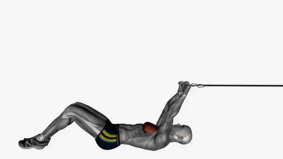 Resistance Band Floor Pullover