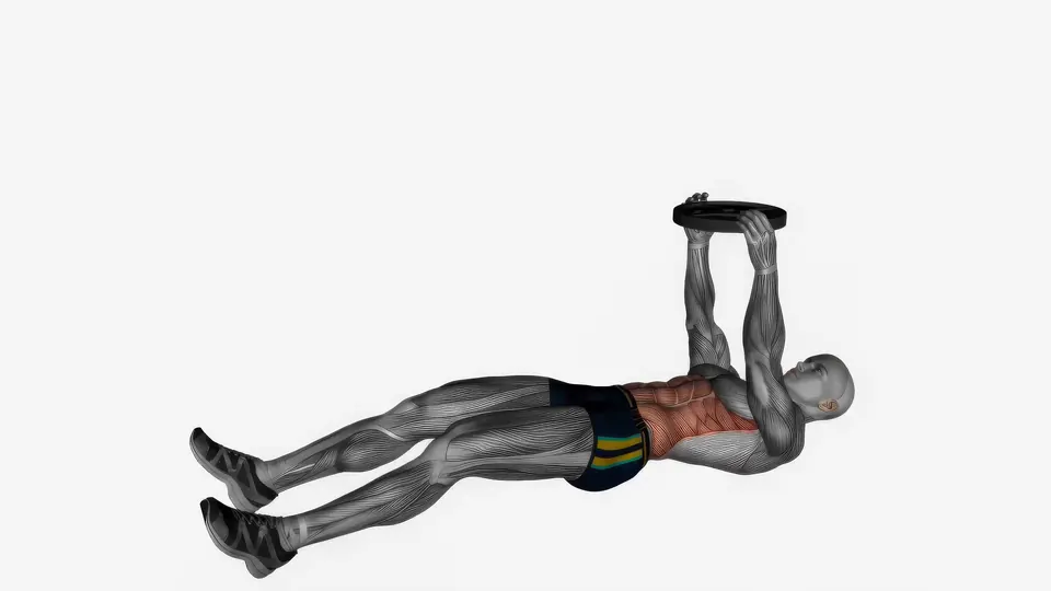 Plate Overhead Sit-Up