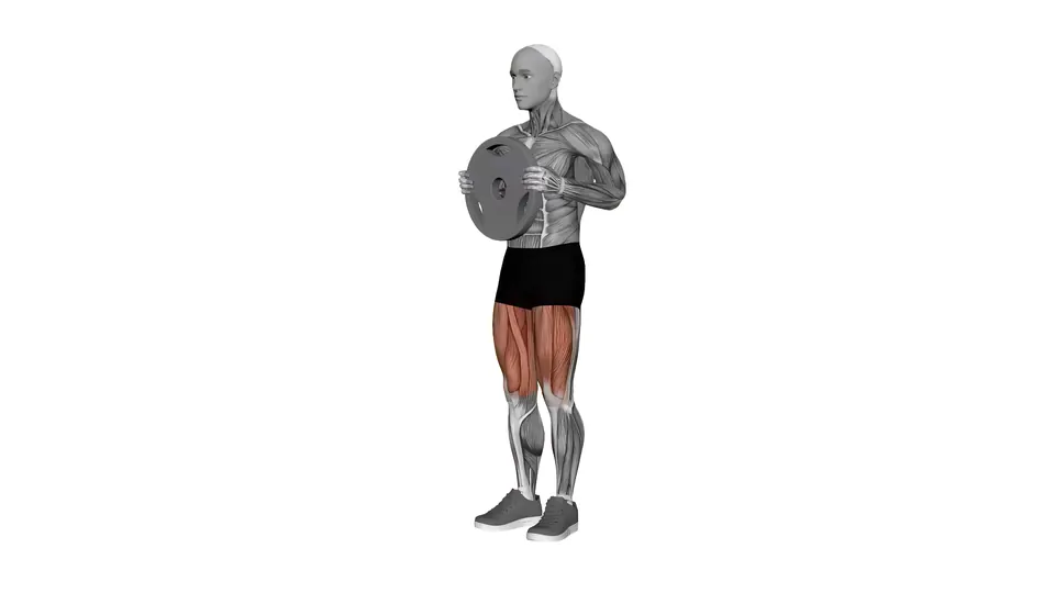 Plate Forward Lunge
