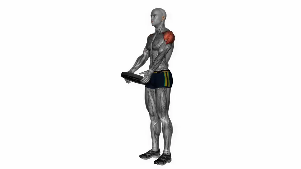 Plate Front Raise