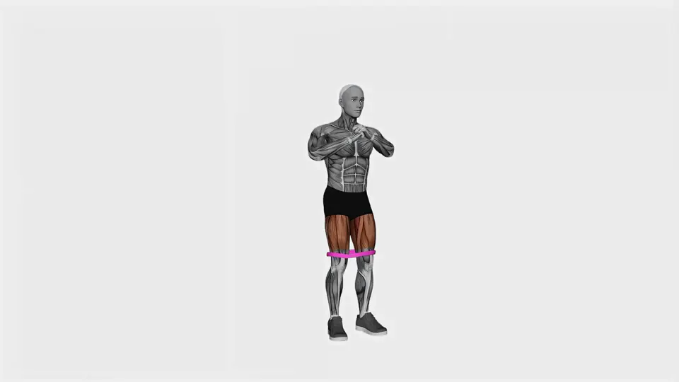 Resistance Band Jump Squat