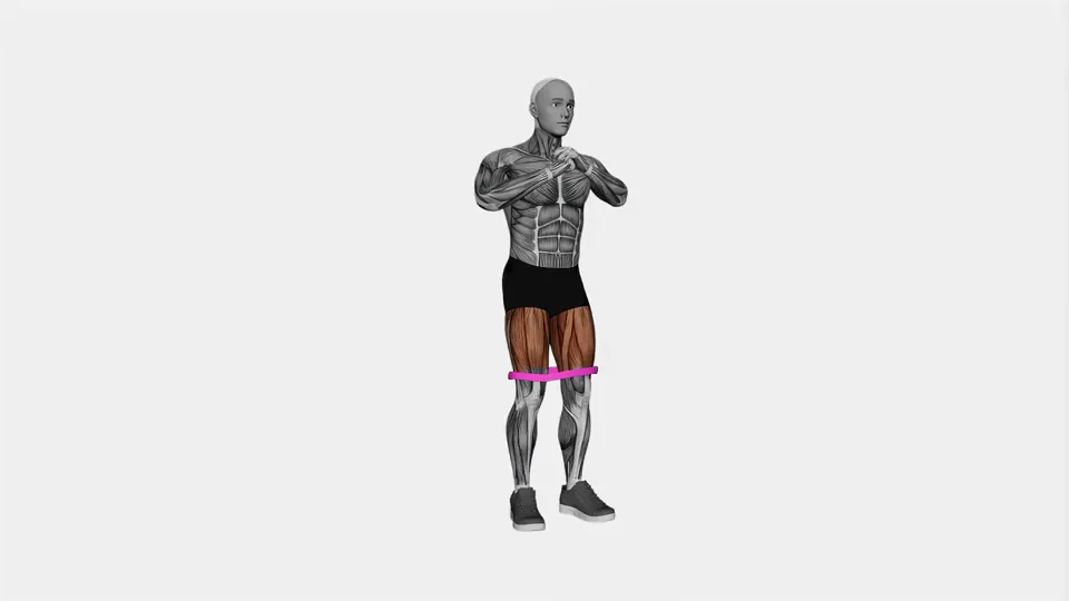 Resistance Band Squat