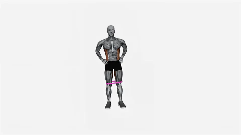 Standing Mini Band Hip Abduction