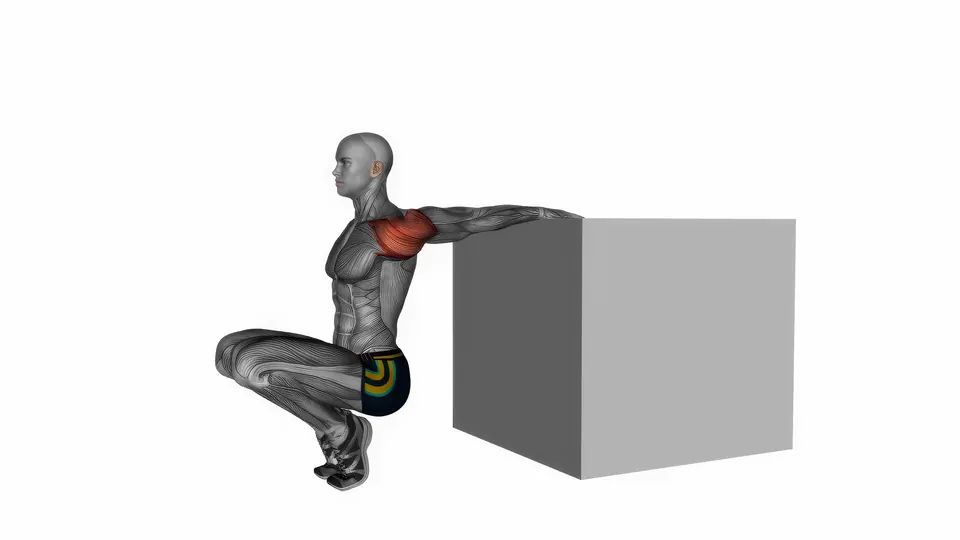 Box Reverse Shoulder Stretch
