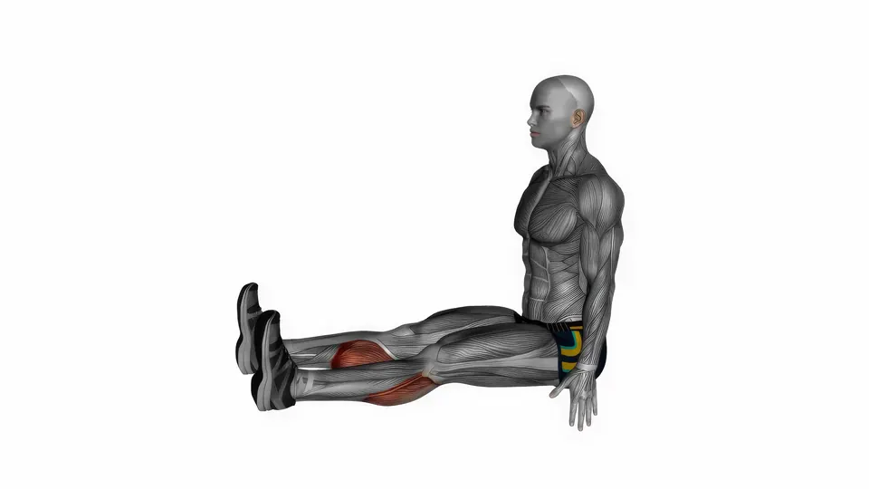 Seated Calf Stretch