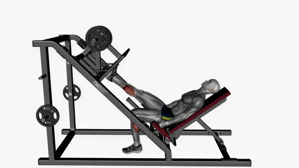 Single Leg Leg Press Calf Raise