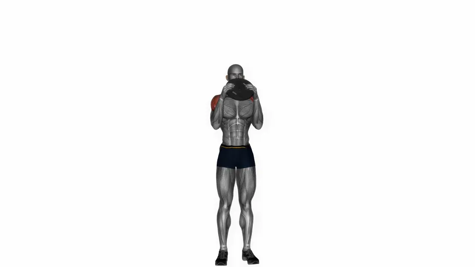 Plate Overhead Press